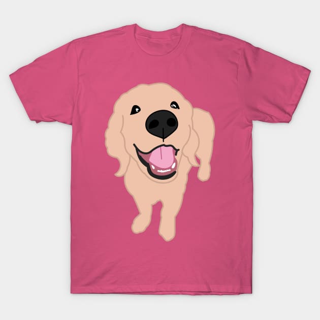 Golden Retriever T-Shirt by courtneylgraben